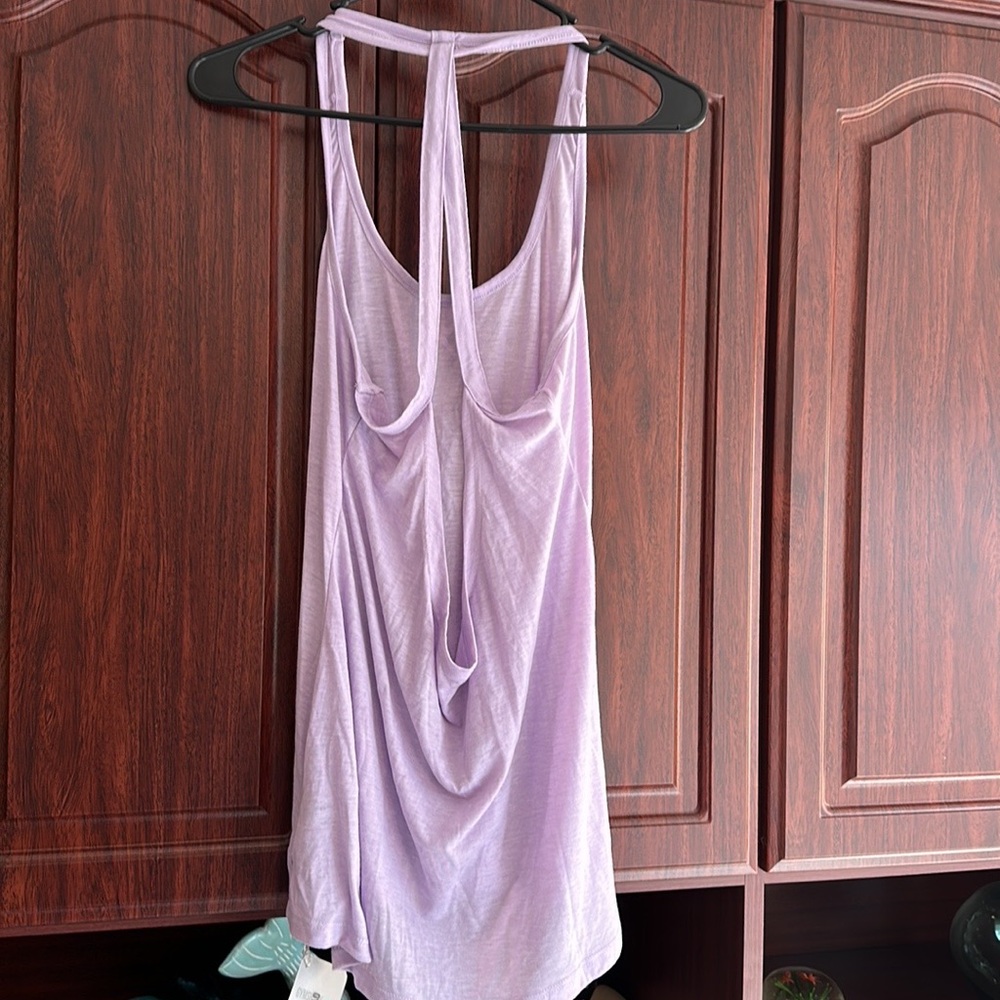 Gymshark White Backless Tank Top - Picture 3 of 4